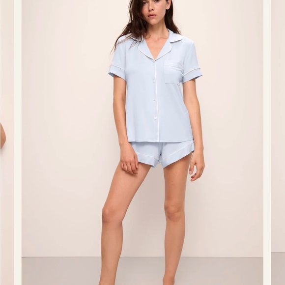 Eberjey Light Blue Women's Pajama Set NWT size Medium - Picture 2 of 5